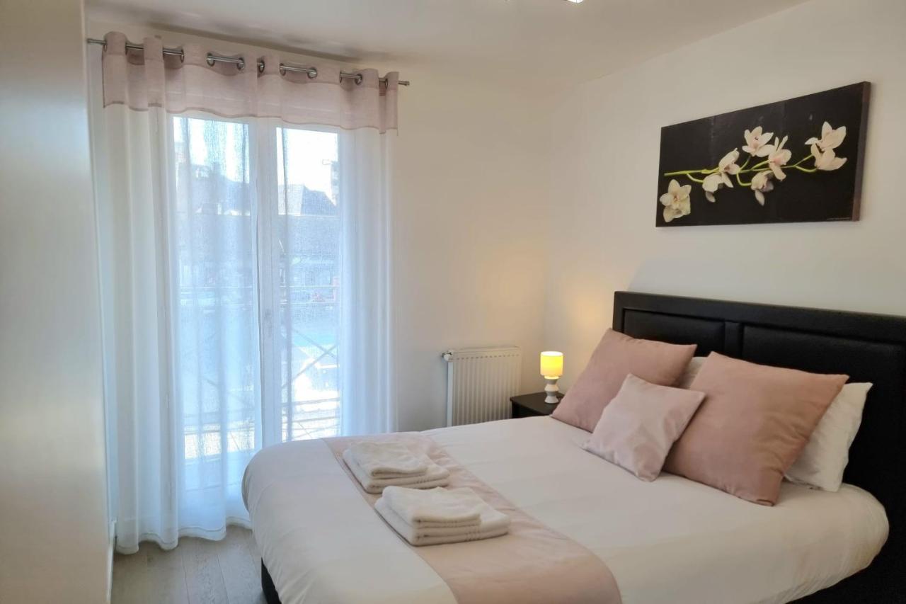 Chez Lou Et Dan 4P Apartment With Balcony Elevator And Secure Parking Honfleur Kültér fotó